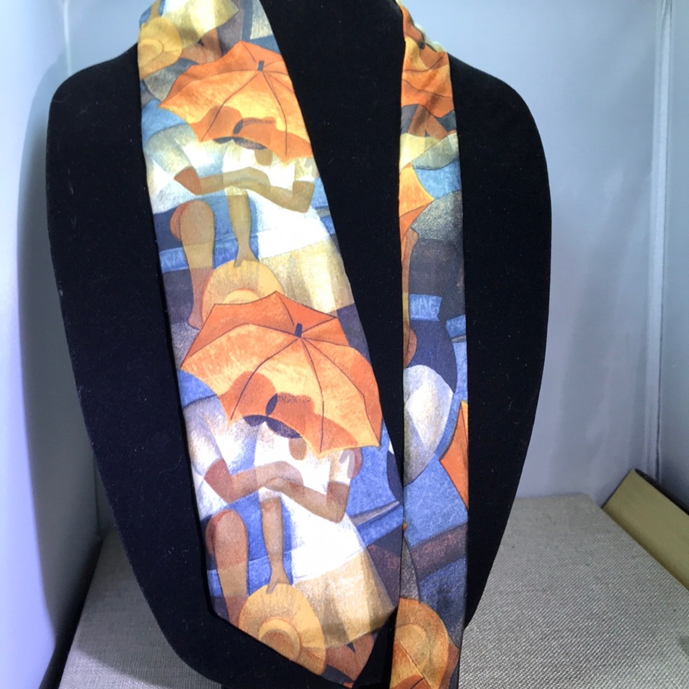 Vintage Structure Summer time tie